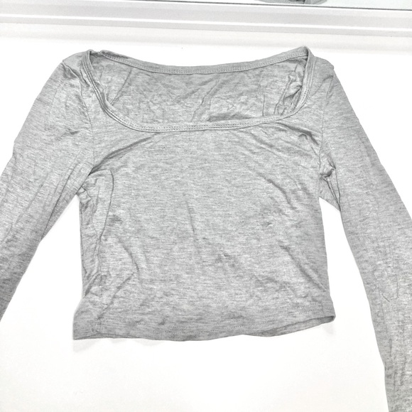 Grey Long Sleeve Top - Picture 1 of 2
